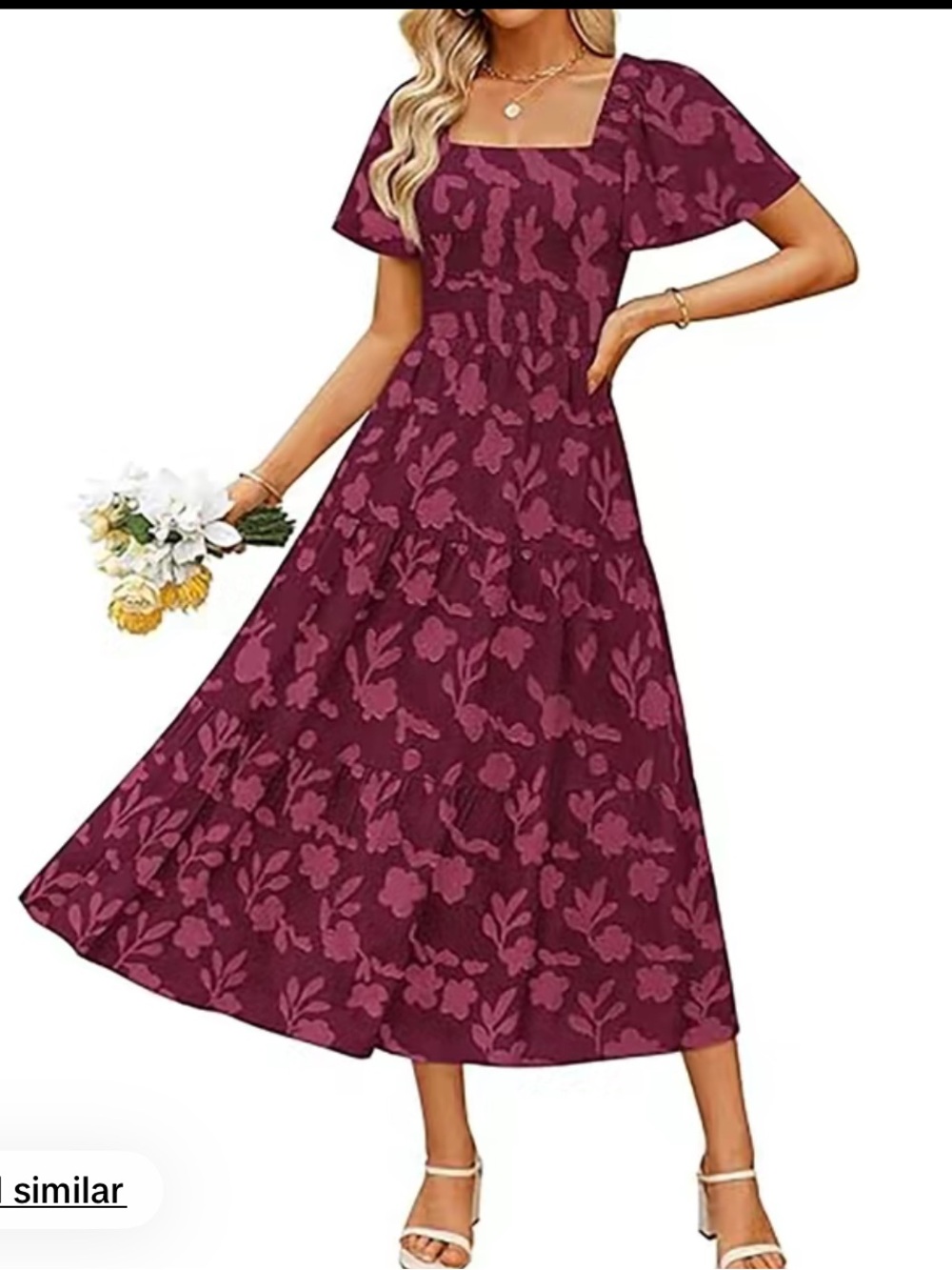 NWT - Wine colored dress